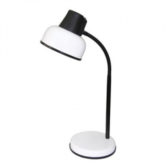 ТРАНСВИТ Светильник настольный Бета Ш, высокая гибкая стойка, 450 мм, белый, цоколь Е27 - Интернет-магазин бытовой техники, вентиляции, гигиенического оборудования Энерготехника, Екатеринбург