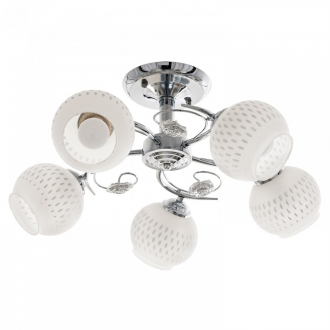 Потолочный светильник ЭкономСвет 2401/5CR - Интернет-магазин бытовой техники, вентиляции, гигиенического оборудования Энерготехника, Екатеринбург