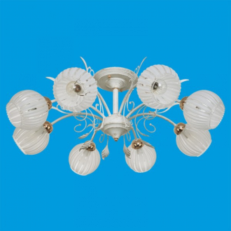 ЭкономСвет.Люстра 2500 / 8WG + FG - Интернет-магазин бытовой техники, вентиляции, гигиенического оборудования Энерготехника, Екатеринбург