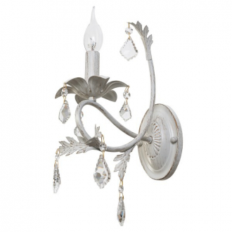 Бра классическое с хрусталем  ЭкономСвет 2510/1wWG - Интернет-магазин бытовой техники, вентиляции, гигиенического оборудования Энерготехника, Екатеринбург