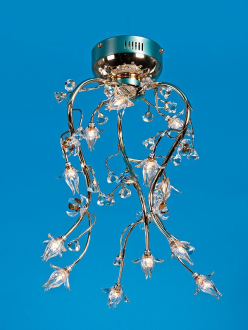 ЭкономСвет.Люстра потолочная хрусталь 26018 / 12 - Интернет-магазин бытовой техники, вентиляции, гигиенического оборудования Энерготехника, Екатеринбург