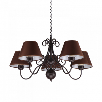 Потолочный светильник ЭкономСвет 26047/5BR BR - Интернет-магазин бытовой техники, вентиляции, гигиенического оборудования Энерготехника, Екатеринбург