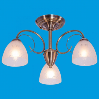 ЭкономСвет.Люстра 2618 / 3AB WT - Интернет-магазин бытовой техники, вентиляции, гигиенического оборудования Энерготехника, Екатеринбург