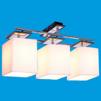 ЭкономСвет.Люстра модерн 	2700 / 3A BK + CR WT - Интернет-магазин бытовой техники, вентиляции, гигиенического оборудования Энерготехника, Екатеринбург