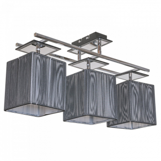 ЭкономСвет.Люстра 	2700 / 3B BK + CR BK - Интернет-магазин бытовой техники, вентиляции, гигиенического оборудования Энерготехника, Екатеринбург