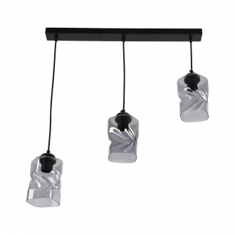 Подвесной светильник  ЭкономСвет 10214/3BK GR - Интернет-магазин бытовой техники, вентиляции, гигиенического оборудования Энерготехника, Екатеринбург