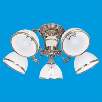 ЭкономСвет.Бра классика 28066 / 5AB WT - Интернет-магазин бытовой техники, вентиляции, гигиенического оборудования Энерготехника, Екатеринбург