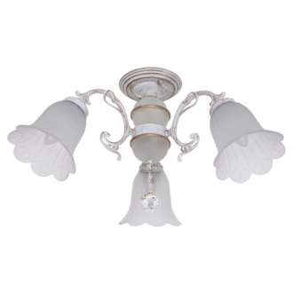 Люстра классическая  ЭкономСвет 28067/3WG WT - Интернет-магазин бытовой техники, вентиляции, гигиенического оборудования Энерготехника, Екатеринбург