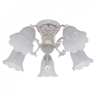 Люстра классическая  ЭкономСвет 28067/5WG WT - Интернет-магазин бытовой техники, вентиляции, гигиенического оборудования Энерготехника, Екатеринбург