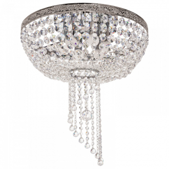ЭкономСвет.Люстра потолочная хрусталь 2824 / 6CR + WT - Интернет-магазин бытовой техники, вентиляции, гигиенического оборудования Энерготехника, Екатеринбург
