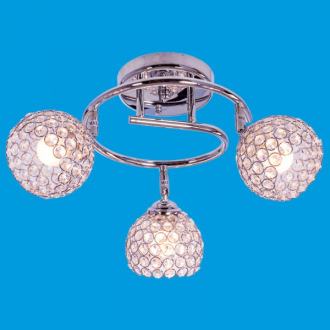 ЭкономСвет.Люстра модерн 2830 / 3CR + WT - Интернет-магазин бытовой техники, вентиляции, гигиенического оборудования Энерготехника, Екатеринбург