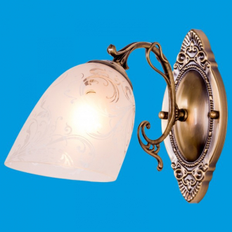 ЭкономСвет.Бра классика 28406 / 1wAB WT - Интернет-магазин бытовой техники, вентиляции, гигиенического оборудования Энерготехника, Екатеринбург