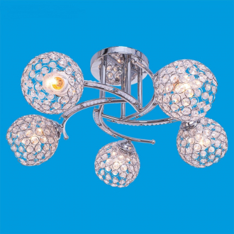 ЭкономСвет.Люстра модерн 292AS / 5CR CR - Интернет-магазин бытовой техники, вентиляции, гигиенического оборудования Энерготехника, Екатеринбург