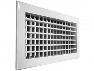 SHUFT Алюминиевая настенная двухрядная решетка 2WA 300x150 - Интернет-магазин бытовой техники, вентиляции, гигиенического оборудования Энерготехника, Екатеринбург