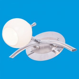 ЭкономСвет.Галогенновая бра  3020 / 1wCR WT - Интернет-магазин бытовой техники, вентиляции, гигиенического оборудования Энерготехника, Екатеринбург