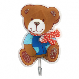 Delphinium.Комплект крючков 3D "Мишки" (2шт) 302142 - Интернет-магазин бытовой техники, вентиляции, гигиенического оборудования Энерготехника, Екатеринбург