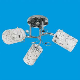 ЭкономСвет.Светильник эконом 302YX / 3CR WT - Интернет-магазин бытовой техники, вентиляции, гигиенического оборудования Энерготехника, Екатеринбург