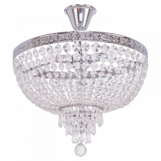 ЭкономСвет.Люстра потолочная хрусталь 305 / 5CR - Интернет-магазин бытовой техники, вентиляции, гигиенического оборудования Энерготехника, Екатеринбург