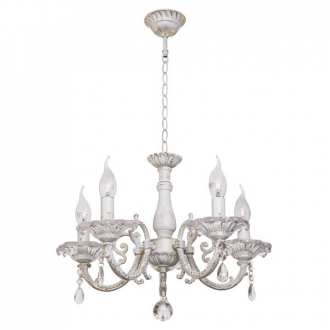 ЭкономСвет - Классика с хрусталем 30656/5WT - Интернет-магазин бытовой техники, вентиляции, гигиенического оборудования Энерготехника, Екатеринбург