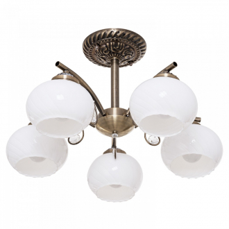 Потолочный светильник ЭкономСвет 30963/5AB WT - Интернет-магазин бытовой техники, вентиляции, гигиенического оборудования Энерготехника, Екатеринбург