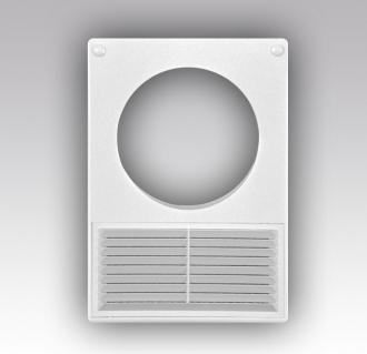 Эра Решетка вентиляционная для кухонной вытяжки 184х254 с фланцем D125 1825 РУ - Интернет-магазин бытовой техники, вентиляции, гигиенического оборудования Энерготехника, Екатеринбург