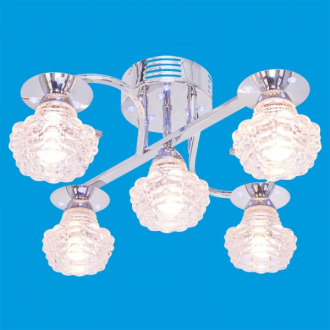 ЭкономСвет.Люстра модерн 31011 / 5CR RC RBPLED - Интернет-магазин бытовой техники, вентиляции, гигиенического оборудования Энерготехника, Екатеринбург