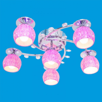 ЭкономСвет.Люстра модерн 31015 / 7CR RC PURLED - Интернет-магазин бытовой техники, вентиляции, гигиенического оборудования Энерготехника, Екатеринбург