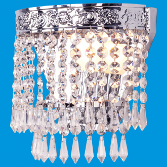 ЭкономСвет.Бра хрусталь 311 / 1wCR - Интернет-магазин бытовой техники, вентиляции, гигиенического оборудования Энерготехника, Екатеринбург
