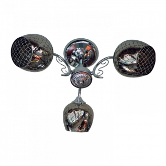 Потолочный светильник  ЭкономСвет 31885/3CR CR - Интернет-магазин бытовой техники, вентиляции, гигиенического оборудования Энерготехника, Екатеринбург