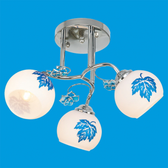 ЭкономСвет.Светильник эконом 318HE / 3CR - Интернет-магазин бытовой техники, вентиляции, гигиенического оборудования Энерготехника, Екатеринбург