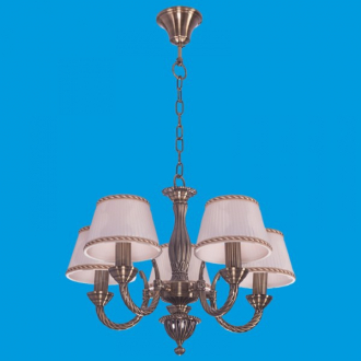 ЭкономСвет.Люстра 32031 / 5AB WT - Интернет-магазин бытовой техники, вентиляции, гигиенического оборудования Энерготехника, Екатеринбург