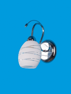 ЭкономСвет.Бра модерн 32099 / 1wCR WT CL - Интернет-магазин бытовой техники, вентиляции, гигиенического оборудования Энерготехника, Екатеринбург