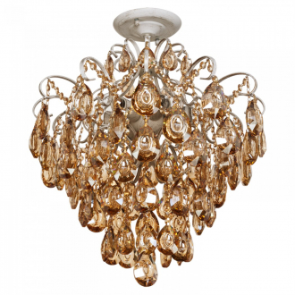 ЭкономСвет.Люстра потолочная хрусталь 33070 / 6WG + GY - Интернет-магазин бытовой техники, вентиляции, гигиенического оборудования Энерготехника, Екатеринбург