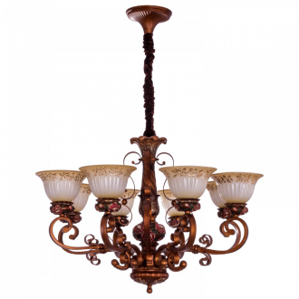 ЭкономСвет.Люстра 33076 / 8DG GD - Интернет-магазин бытовой техники, вентиляции, гигиенического оборудования Энерготехника, Екатеринбург