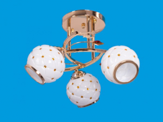 ЭкономСвет.Светильник эконом 332A / 3FGD WT - Интернет-магазин бытовой техники, вентиляции, гигиенического оборудования Энерготехника, Екатеринбург