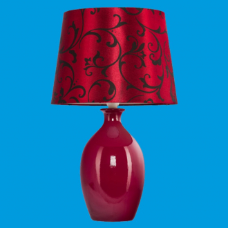 Gerhort.Настольная лампа 33379 RedWine - Интернет-магазин бытовой техники, вентиляции, гигиенического оборудования Энерготехника, Екатеринбург