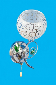 ЭкономСвет.Бра эконом 33719 / 1w A CR CR GN - Интернет-магазин бытовой техники, вентиляции, гигиенического оборудования Энерготехника, Екатеринбург