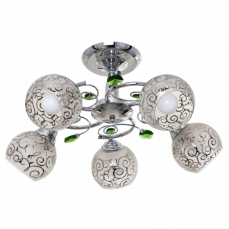 ЭкономСвет.Светильник эконом 33719 / 5 A CR CR GN - Интернет-магазин бытовой техники, вентиляции, гигиенического оборудования Энерготехника, Екатеринбург