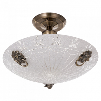 Люстра классическая  ЭкономСвет 33799/3AB WT - Интернет-магазин бытовой техники, вентиляции, гигиенического оборудования Энерготехника, Екатеринбург