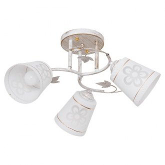 Потолочный светильник  ЭкономСвет 3432H/3WG WT - Интернет-магазин бытовой техники, вентиляции, гигиенического оборудования Энерготехника, Екатеринбург