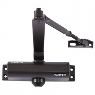 FALCON EYE Доводчик FE-B4W на дверь 65-85 кг, бронза - Интернет-магазин бытовой техники, вентиляции, гигиенического оборудования Энерготехника, Екатеринбург