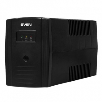 SVEN Источник бесперебойного питания Pro 800, 800VA (480W), 2 евророзетки, SV-013851 - Интернет-магазин бытовой техники, вентиляции, гигиенического оборудования Энерготехника, Екатеринбург