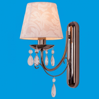 ЭкономСвет.Бра настенная  классика с хрусталем 36234 / 1wAN WT - Интернет-магазин бытовой техники, вентиляции, гигиенического оборудования Энерготехника, Екатеринбург