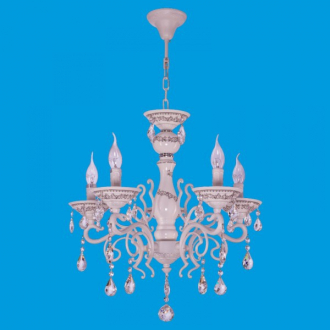 ЭкономСвет.Люстра потолочная классика с хрусталем 36479 / 5WT - Интернет-магазин бытовой техники, вентиляции, гигиенического оборудования Энерготехника, Екатеринбург