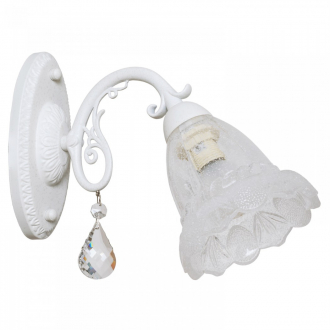 ЭкономСвет.Бра настенная  классика с хрусталем 37319 / 1wWT - Интернет-магазин бытовой техники, вентиляции, гигиенического оборудования Энерготехника, Екатеринбург