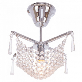 ЭкономСвет.Люстра потолочная хрусталь 384 / 1CR - Интернет-магазин бытовой техники, вентиляции, гигиенического оборудования Энерготехника, Екатеринбург