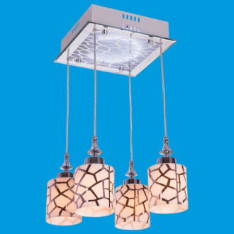 ЭкономСвет.Светильник подвес 387X / 4CR WT - Интернет-магазин бытовой техники, вентиляции, гигиенического оборудования Энерготехника, Екатеринбург