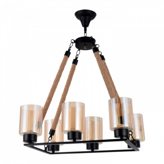 Потолочный светильник ЭкономСвет 43410/6BK AMB - Интернет-магазин бытовой техники, вентиляции, гигиенического оборудования Энерготехника, Екатеринбург