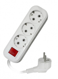 POWERMAN Удлинитель электрический 3*7м с вык. с/з ПВС 3*1,0 10А 250В - Интернет-магазин бытовой техники, вентиляции, гигиенического оборудования Энерготехника, Екатеринбург