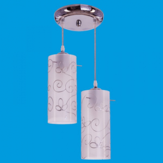 ЭкономСвет.Светильник подвес 4008A / 2P CR WT - Интернет-магазин бытовой техники, вентиляции, гигиенического оборудования Энерготехника, Екатеринбург